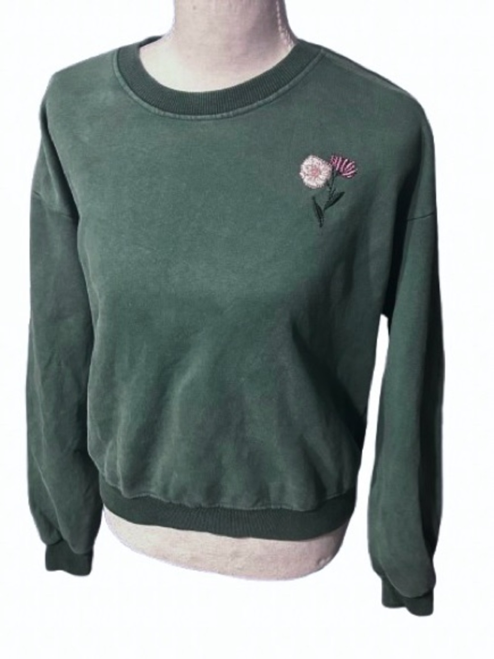 Extra Small 100% Cotton SaltwaterLUXE Embroidered Sweatshirt Floral Loungewear